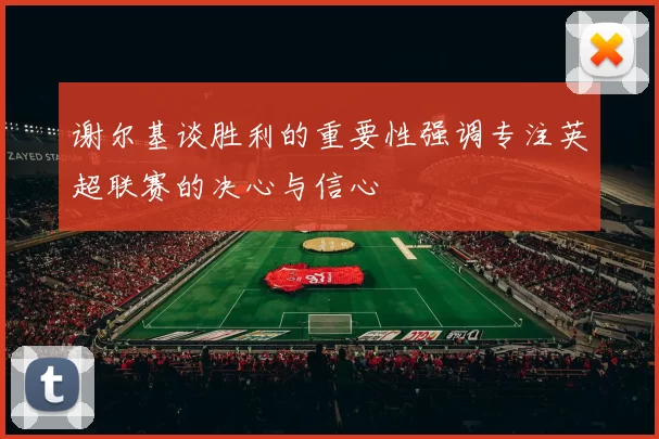 谢尔基谈胜利的重要性强调专注英超联赛的决心与信心